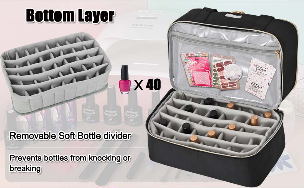 Nail Polish Organisers,Nail Varnish Storage,DoubleLayer Nail Polish