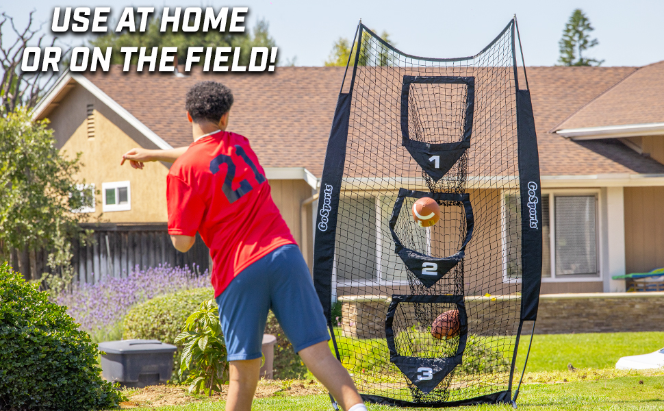 8x4 football throwing net