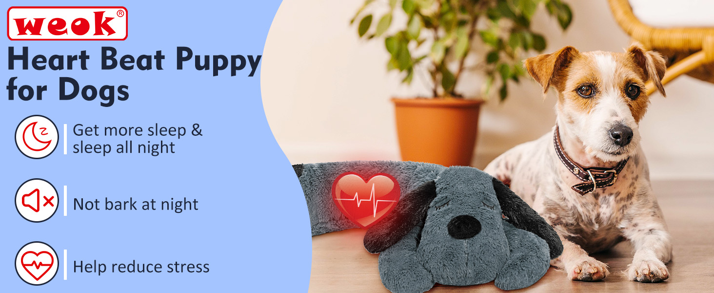 heartbeat dog toy