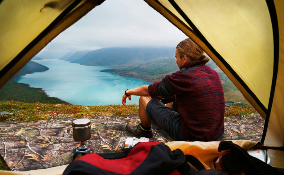 Tongcamo Heavy Duty 10 Mil Tarp Cover Waterproof UV Resistant Tarpaulin Used for Outdoor