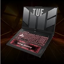 Asus;TUF;Pc Portable;Ordinateur Portable;Gaming;RTX;Ryzen;NVIDIA;17 Pouces;