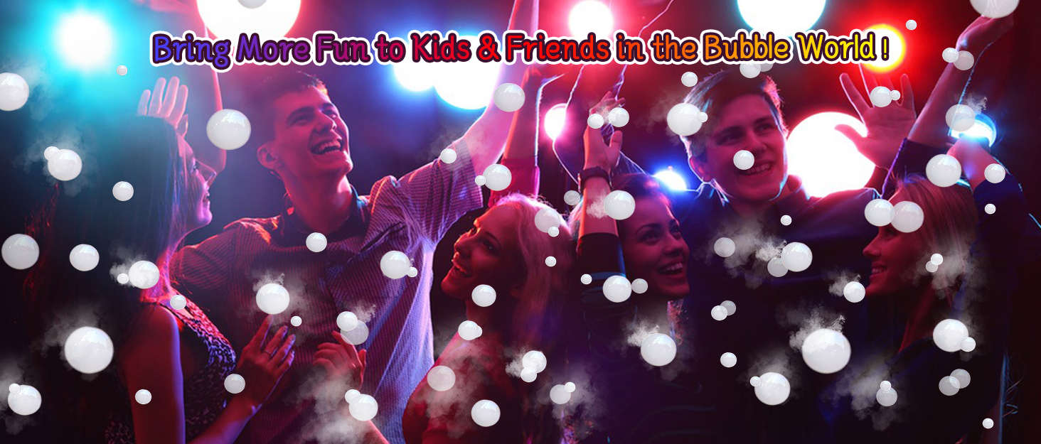fog bubble machine for parties