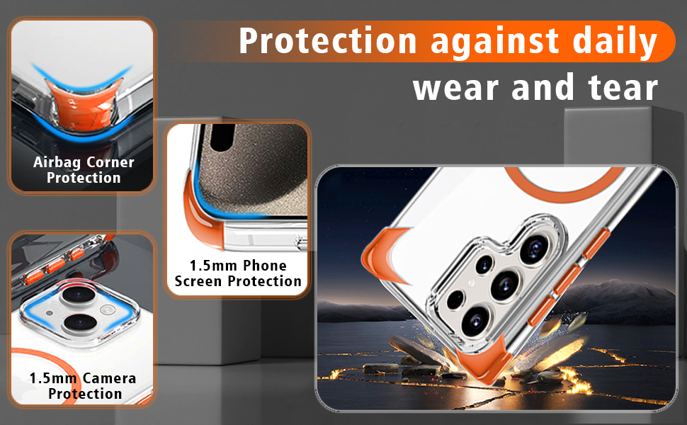Wireless Charge s24 ultra case