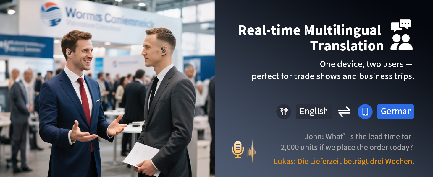 real time translation earbuds
