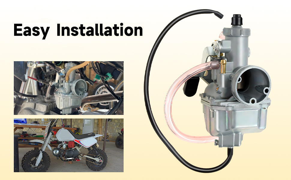Amazon.com: VM22 26mm Carburetor for 125cc 110cc Lifan YX
