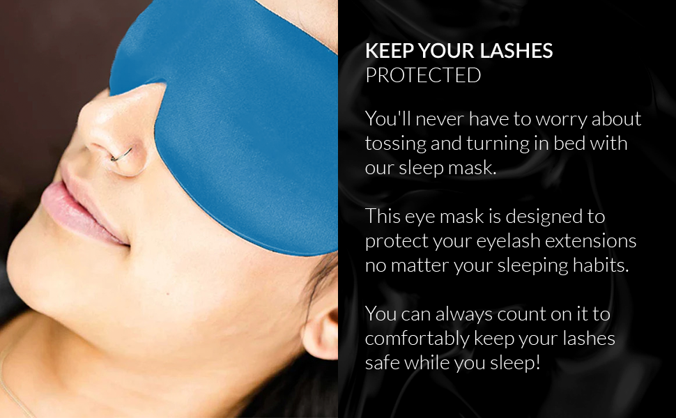Lash Affair 3D Eye Mask for Sleeping Eyelash Extensions