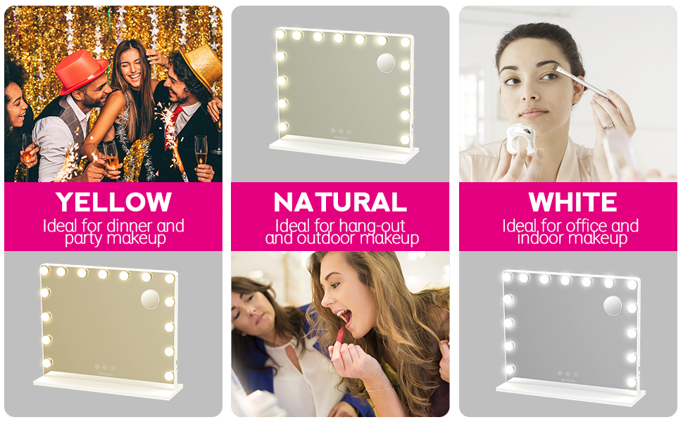 Hollywood Mirror with lights