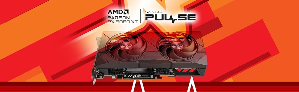 PULSE AMD Radeon RX 9060 XT OC 8GB GPU