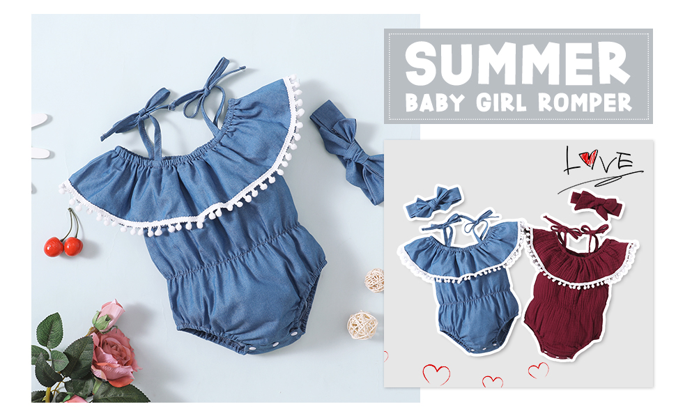 baby girl romper