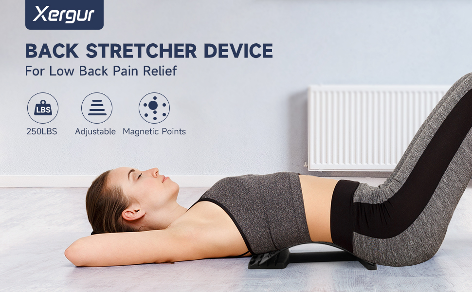 Xergur Back Stretcher Back Cracking Device Back Cracker 4