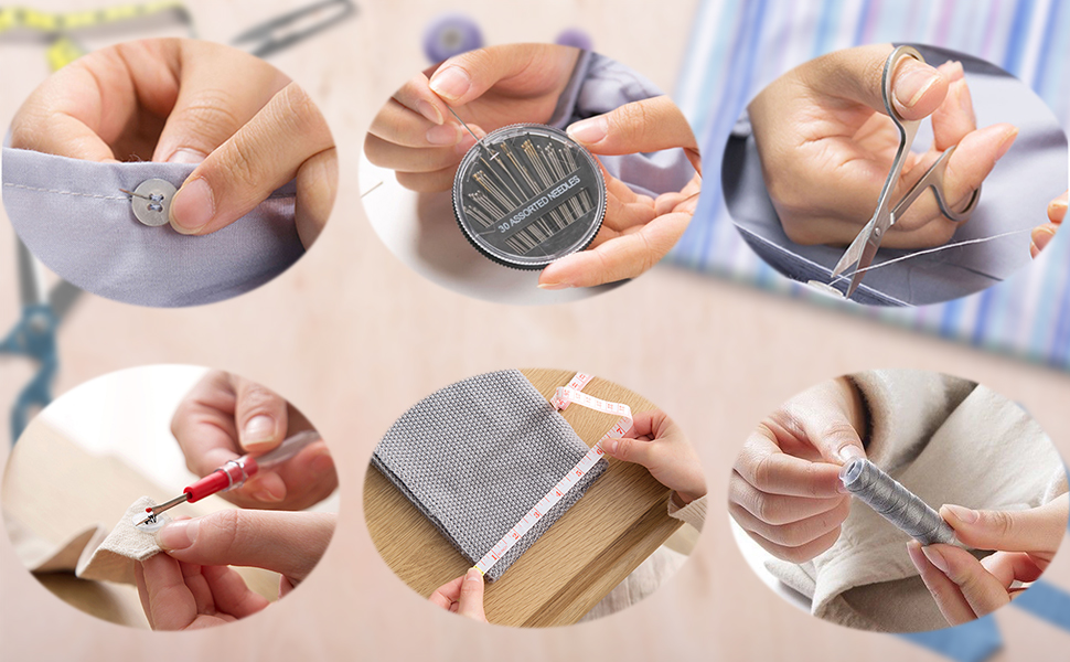our sewing kit is designed to be your go-to tool for all your home sewing needs