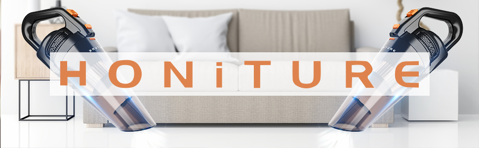 Handheld Vacuum Cleaner Cordless, HONITURE 9000Pa/120W Powerful Lightweight Portable Hand Vacuum Cleaner, 30mins Runtime, Rechargeable 3-4 Hours Fast, Low Noise, For Pet Hair,Car And Home 10 Handheld Vacuum Cordless Vacuum Cleaner Powerful Lightweight Rechargeable Car Vacuum Cleaner