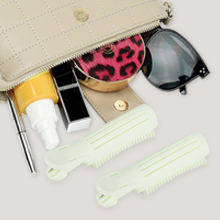 蓬松卷发夹-绿色A+3-3