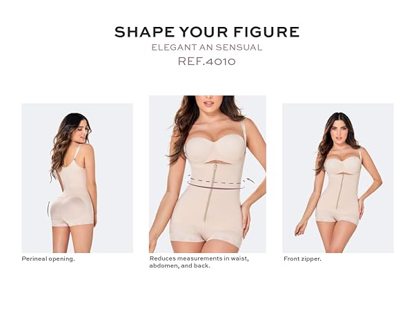Ann Chery 4010 Aide Fajas Colombianas Compression Bodysuit