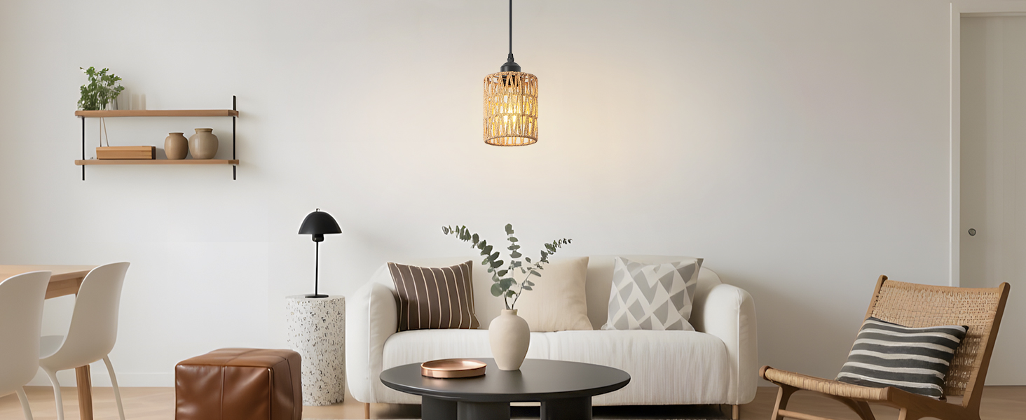 Rattan Pendant Lights