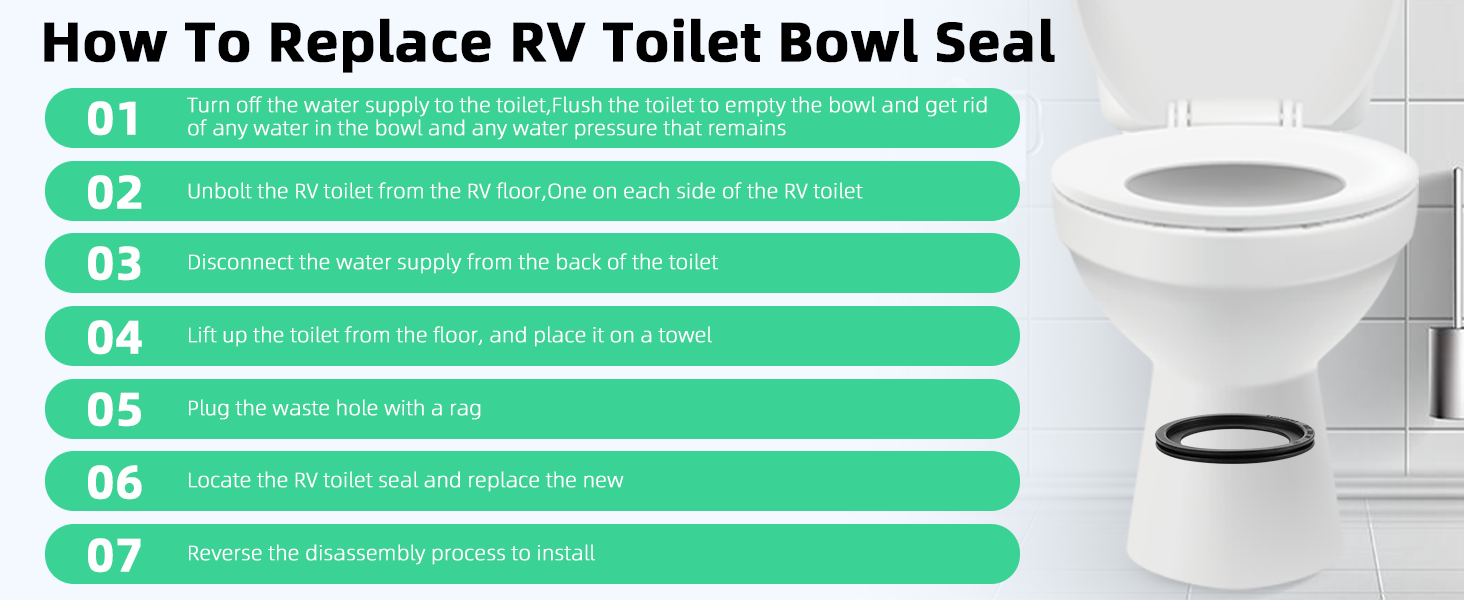 2 Sets Upgraded 385311641 RV Toilet Water Inlet Valve Kit