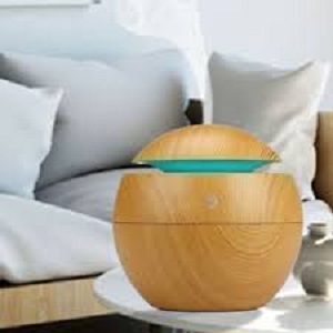 Dark Wooden Humidifier 7 Magic Wooden Cool Mist Humidifiers
