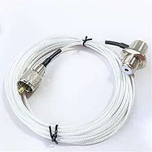 Amazon | 50Ω 同軸ケーブル 5m 両端M型 MJ - MP アマチュア無線