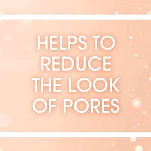 Helps to reduce the look of pores