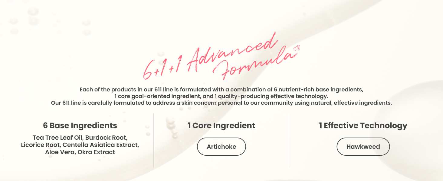 6+1+1 advanced formula