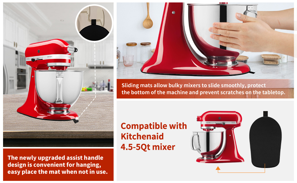 mixer mats with kitchenaid 4.5-5Qt