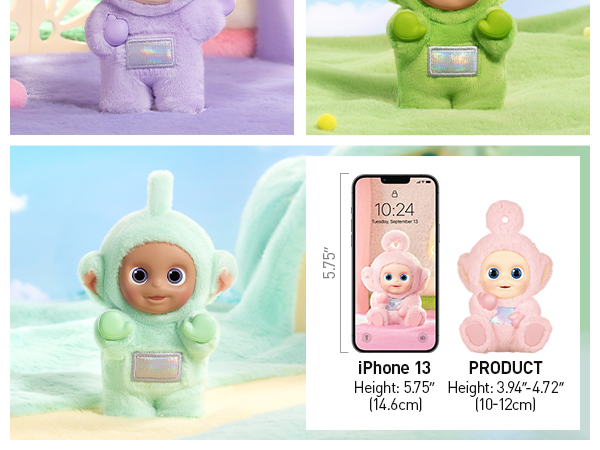 Teletubbies Vibrancy フィギュアセット POPMART Teletubbies Vibrancy Series Blind Box Figure Plush