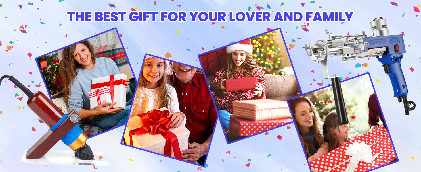 BRSGEER Tufting Gun with Carpet Trimmer Kit