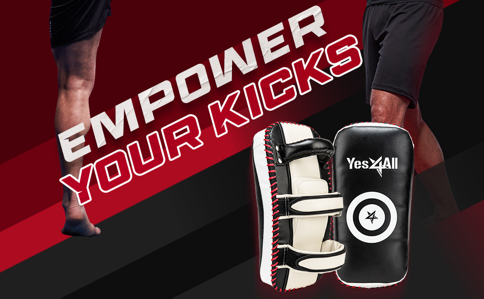 Muay Thai pads kick leg gran entrenamiento boxeo engranaje anillo jaula codo punch taekwondo cuerpo stand