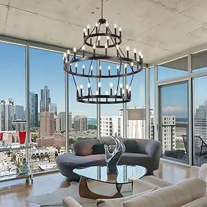 farmhouse hanging light fixture chandelier dining room light for dining room