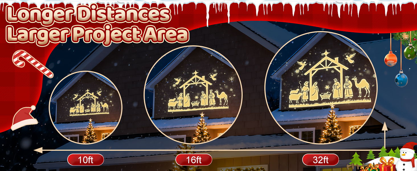 Christmas Projector Outdoor