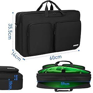 Amazon.co.jp: AKOZLIN DJ コントローラー 保護ボックス DJ