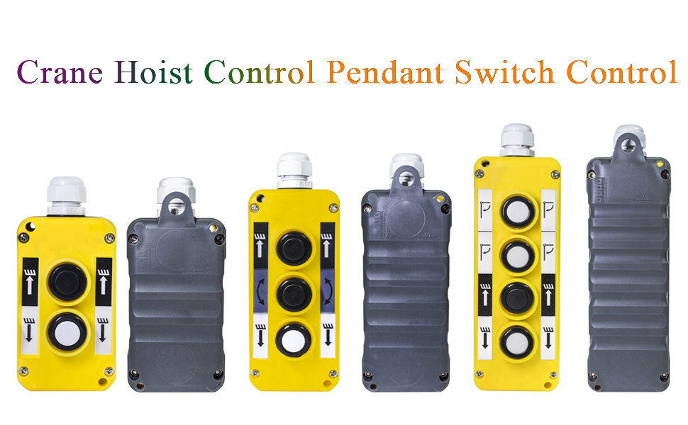 Crane Pendant Control Switch Box