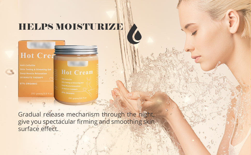 hot cream massage gel