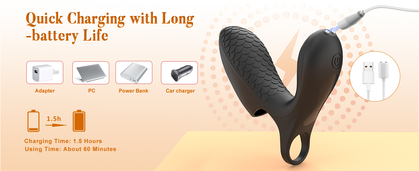 Dual Motors Finger Sex Toy