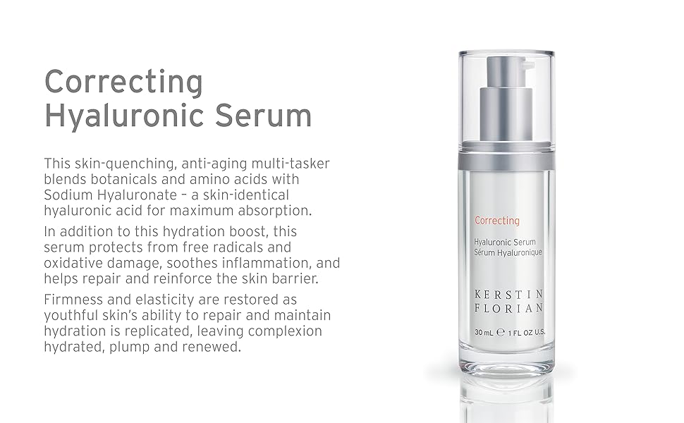 correcting hyaluronic serum