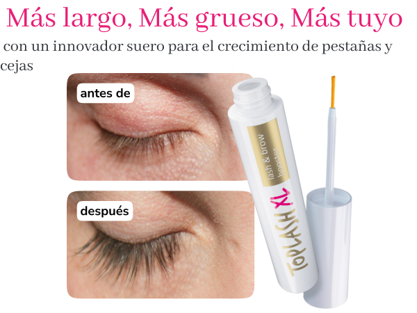 Toplash XL まつ毛美容液 6ml Toplash eyelash and eyebrow booster XL — 6ml – Toplash Cosmetics