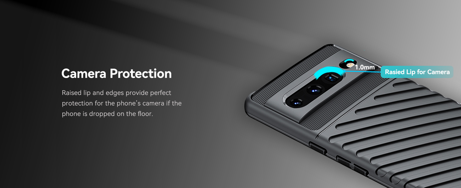 doeboe for Google Pixel 7 Pro Case, Shockproof Case for Pixel 7 Pro