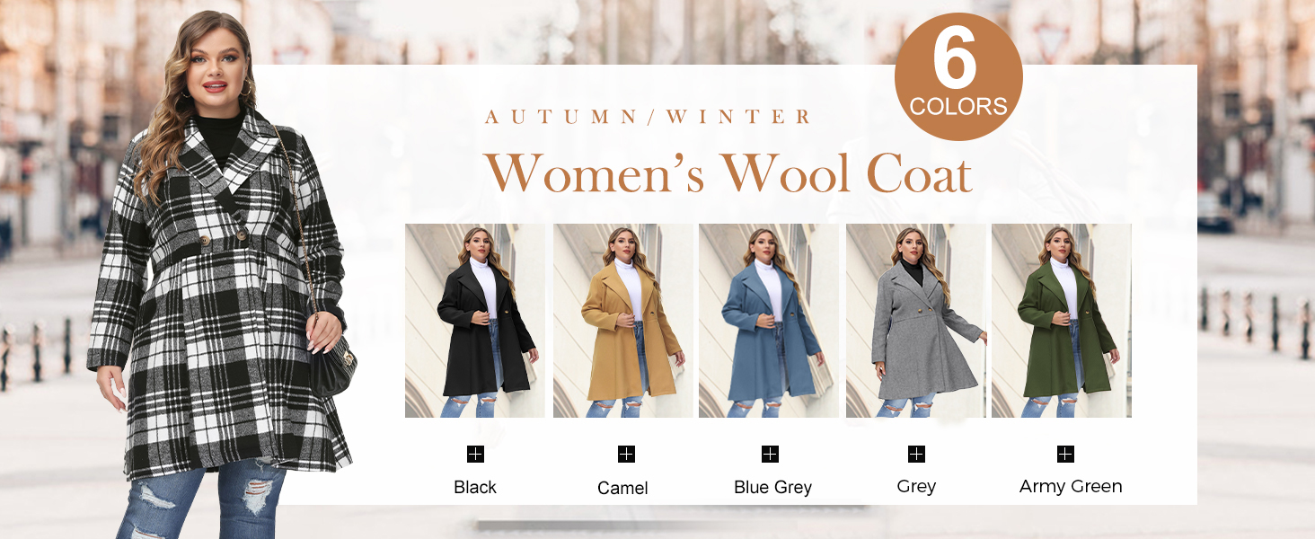Hanna Nikole plus size winter coats for women