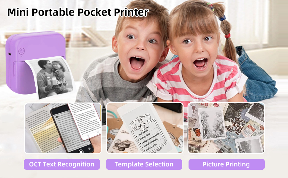 Mini Thermal Pocket Printer