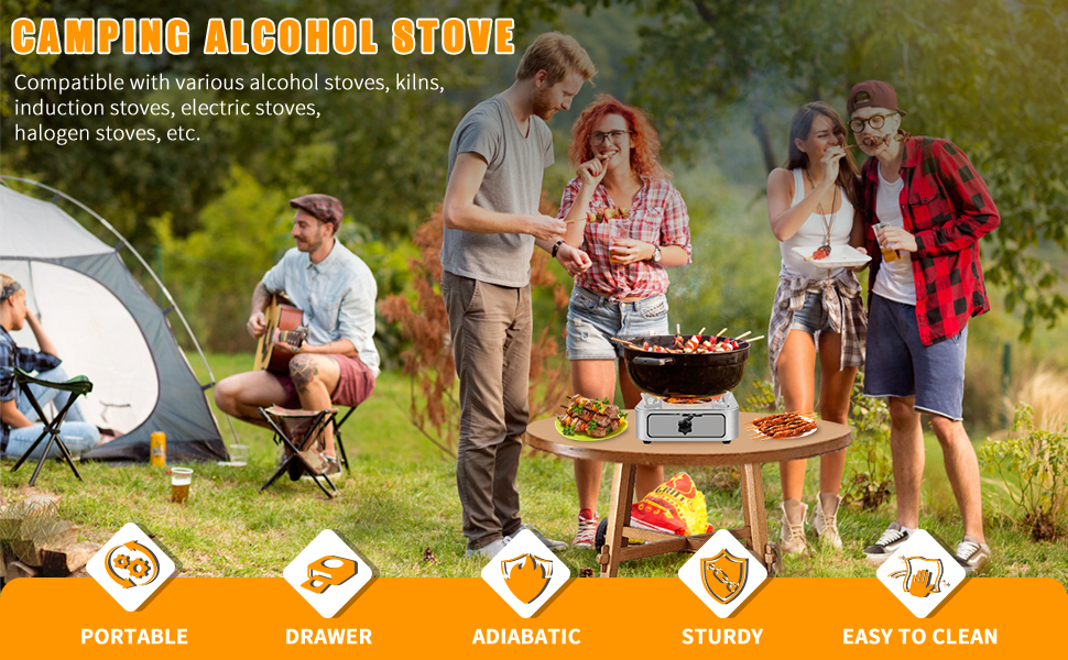 camping alcohol stove