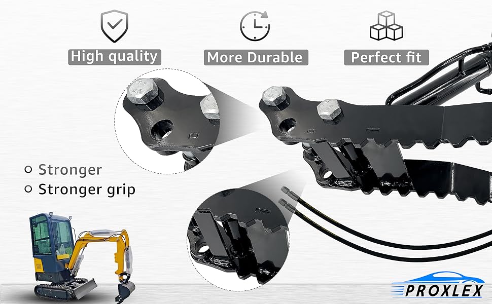 La Pince Hydraulique pour Mini Pelle : Votre Alliée Incontournable () La Pince Hydraulique pour Mini Pelle : Votre Alliée Incontournable