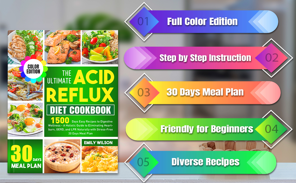 acid reflux diet cookbook with pictures