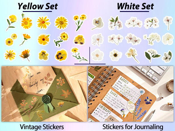 flower stickers