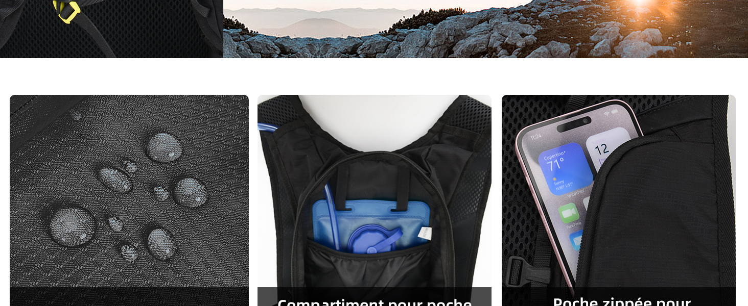 Sac à dos de randonnée léger 