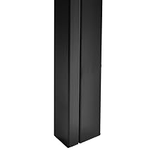 Black temperd glass table