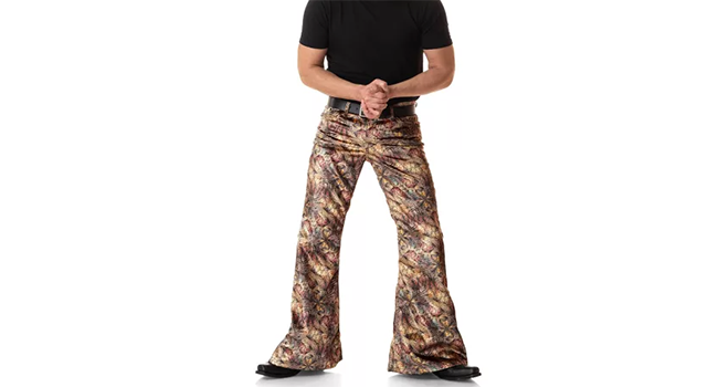 Amazon.com: Men's Velvet Relaxed Vintage 60s 70s Bell Bottom