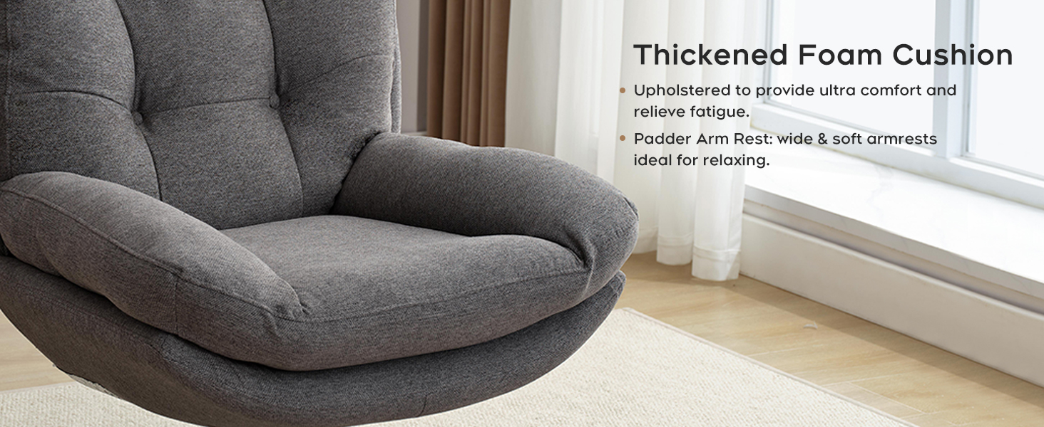 Thickened Padded Back