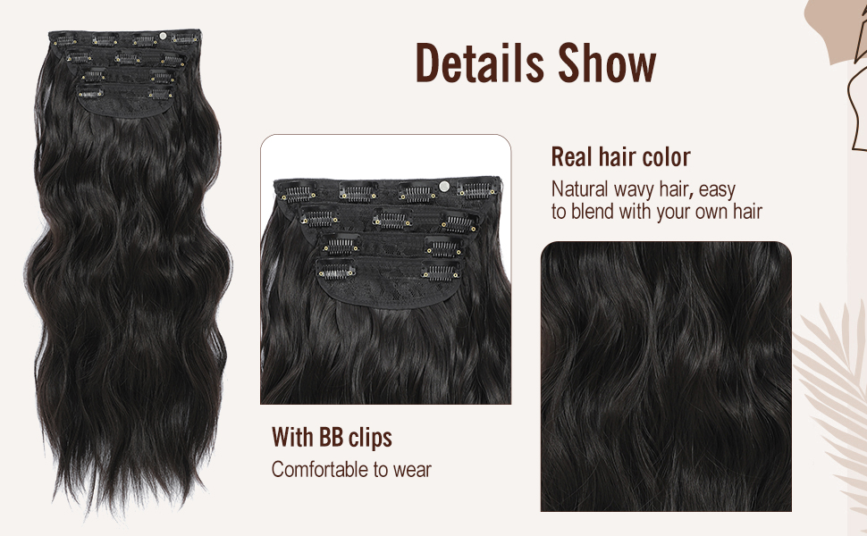 Clip in Hair Extensions