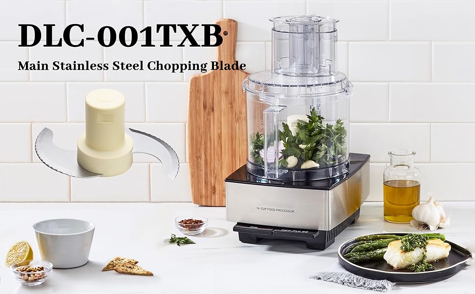 DLC001TXB Main Stainless Steel Chopping Blade Fit for