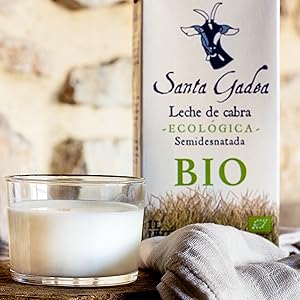 leche de cabra semidesnatada